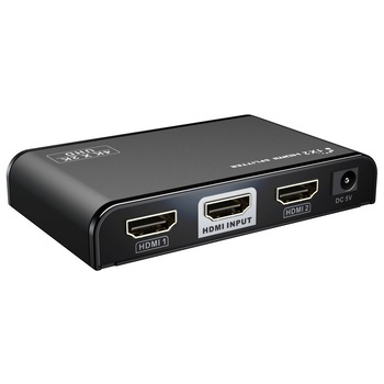 Splitter HDMI 2 porturi, 1 intrare - 2 iesiri, V2.0, 4K x 2K/60Hz, FULL HD, 3D, alimentator inclus, PremiumCord, khsplit2f Splitter HDMI 2 porturi, 1 intrare - 2 iesiri, V2.0, 4K x 2K/60Hz, FULL HD, 3D, alimentator inclus, PremiumCord, khsplit2f