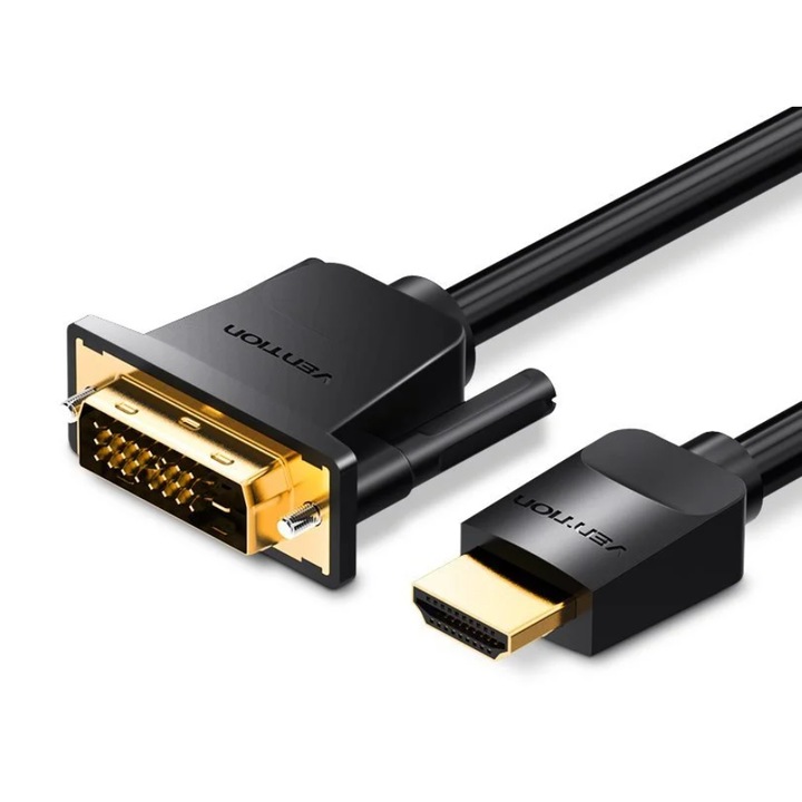Vention ABFBI video átalakító kábel 3 M HDMI A-típus (Standard) DVI-D Fekete (ABFBI)