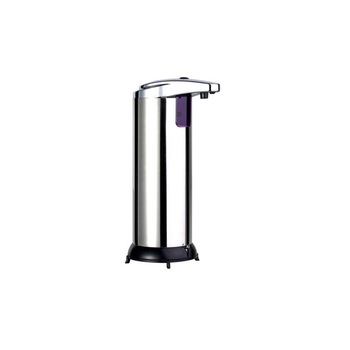 Dozator automat pentru sapun lichid si gel dezinfectant, senzor de miscare, 280 ml, nu necesita fixare, culoare inox Dozator automat pentru sapun lichid si gel dezinfectant, senzor de miscare, 280 ml, nu necesita fixare, culoare inox
