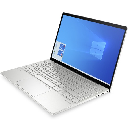 Laptop ultraportabil HP ENVY 13-ba0001nn cu procesor Intel® Core™ i5-1035G1 pana la 3.60 GHz, 13.3", Full HD, IPS, 8GB, 512GB SSD, Intel® UHD Graphics, Windows 10 Home, Natural Silver