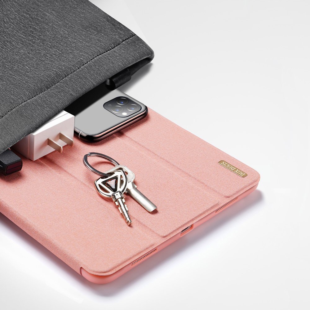 Husa iPad Pro 12.9 2020 / 2018 DUX DUCIS Domo Series Smart Cover Pink