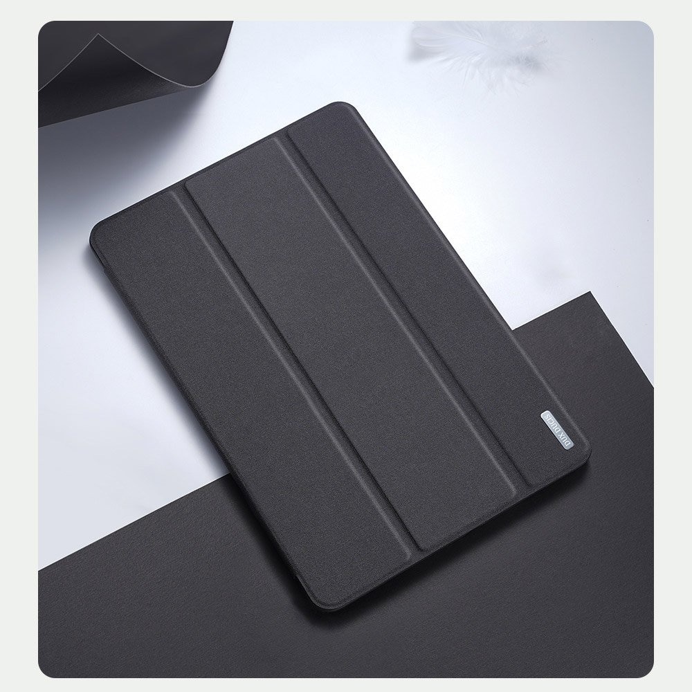 Husa de Protectie Dux Ducis Domo pentru Samsung Galaxy S6 Lite (10.4"), P610/P615, Functie Smart Sleep, Negru