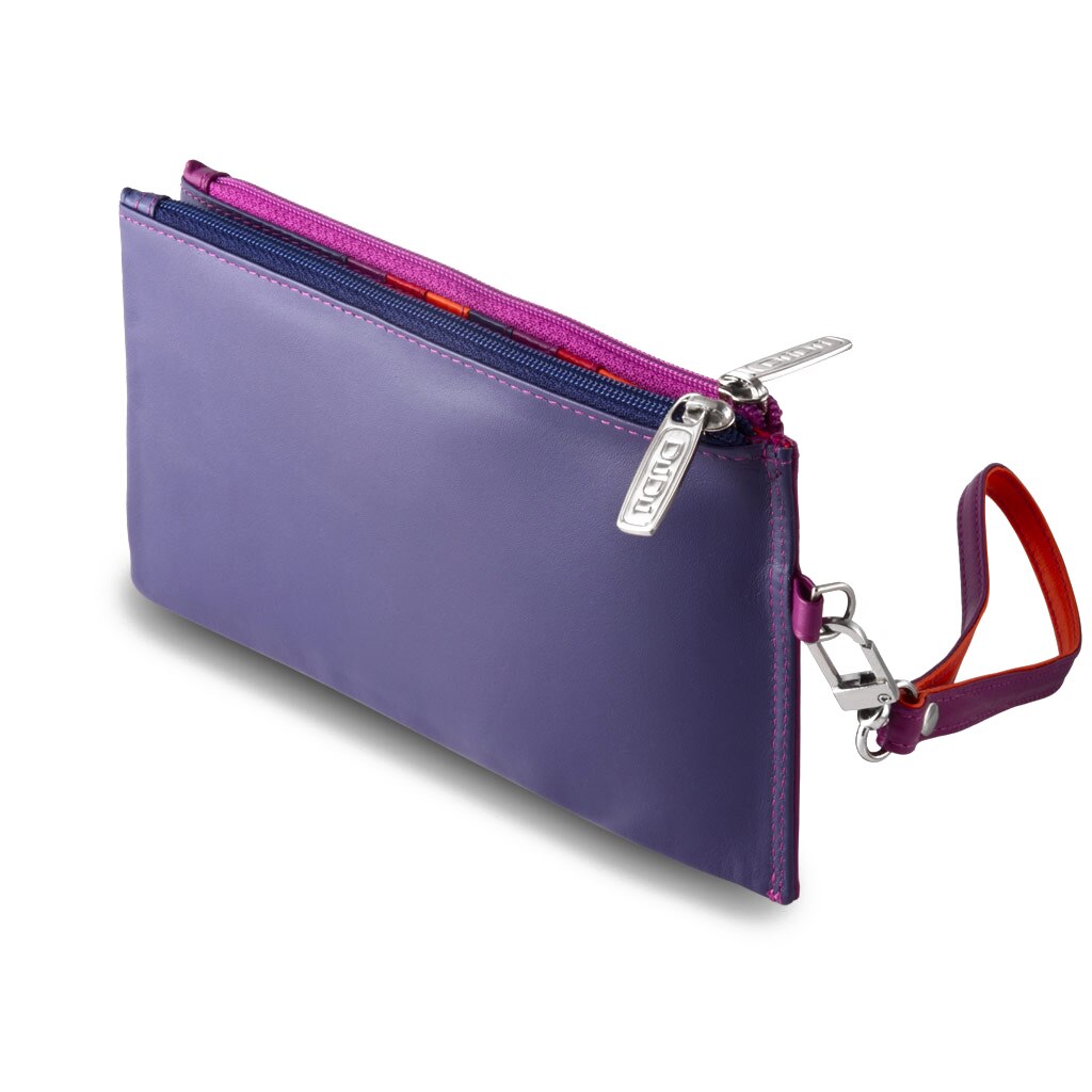 Portofel, DuDu, 534-1180-12, Piele, Compartimentat, Fucsia, 17.8 x 10 x 2.4 cm