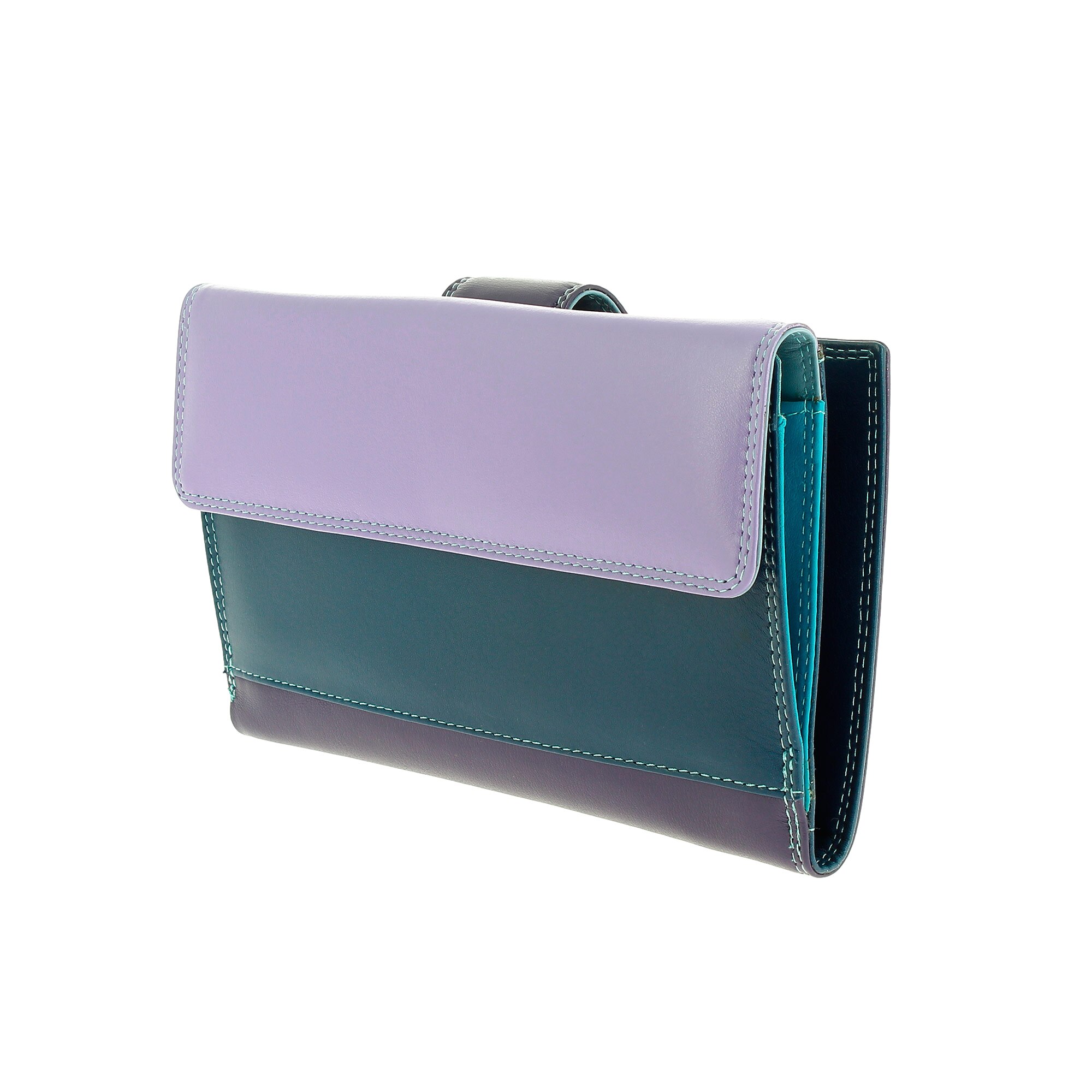 Portofel, DuDu, 534-1186-32, Piele, Compartimentat, Mauve, 11 x 18.5 x 3.5 cm