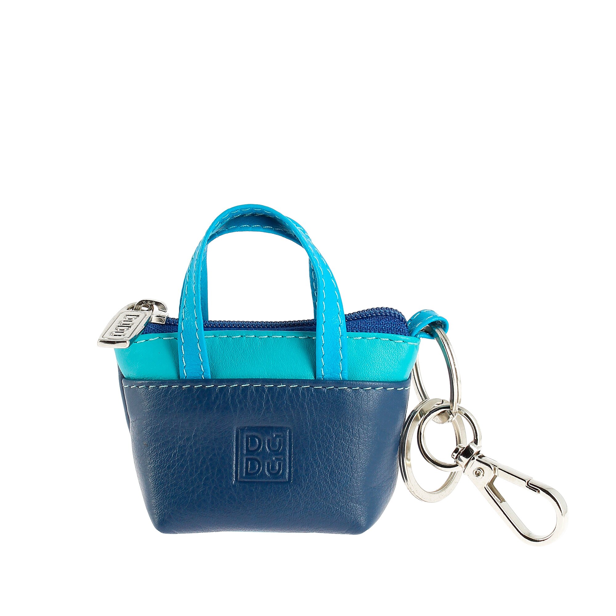 Portchei, DuDu, Piele, Albastru, 8 x 5 x 4 cm