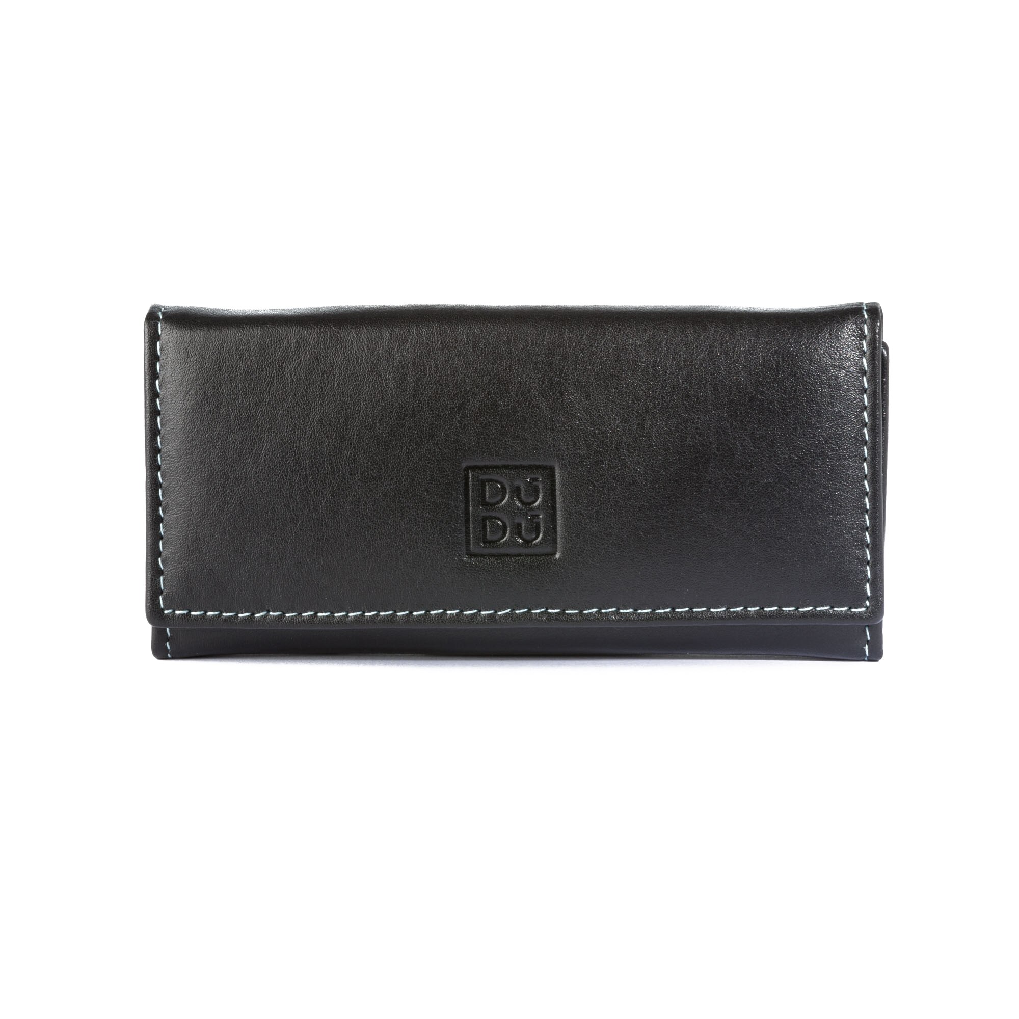 Portchei, DuDu, Piele, Negru, 12 x 6.5 x 1.7 cm