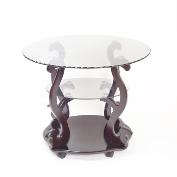 Masuta cafea F17 FIDJI Maro cu role Masuta cafea F17 FIDJI Maro cu role