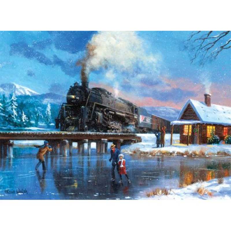 Set pictura pe numere adulti, Royal Langnickel, 25 - Winter Magic