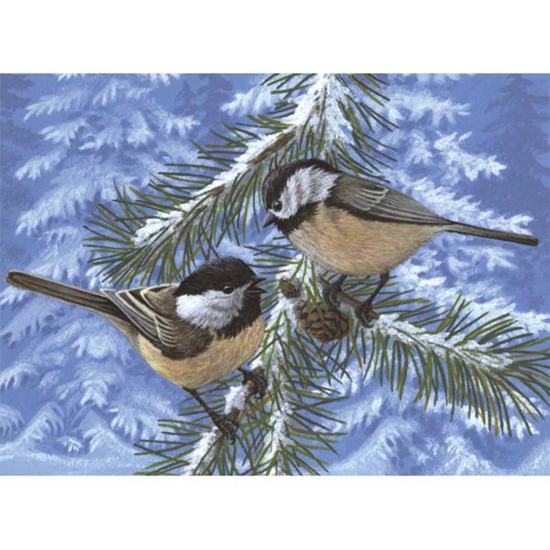 Set pictura pe numere adulti, Royal Langnickel, 33 - Pine Birds