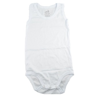 Body tip maieu pentru copii Pifou Model 5 M5-A, Alb, 98 cm Body tip maieu pentru copii Pifou Model 5 M5-A, Alb, 98 cm