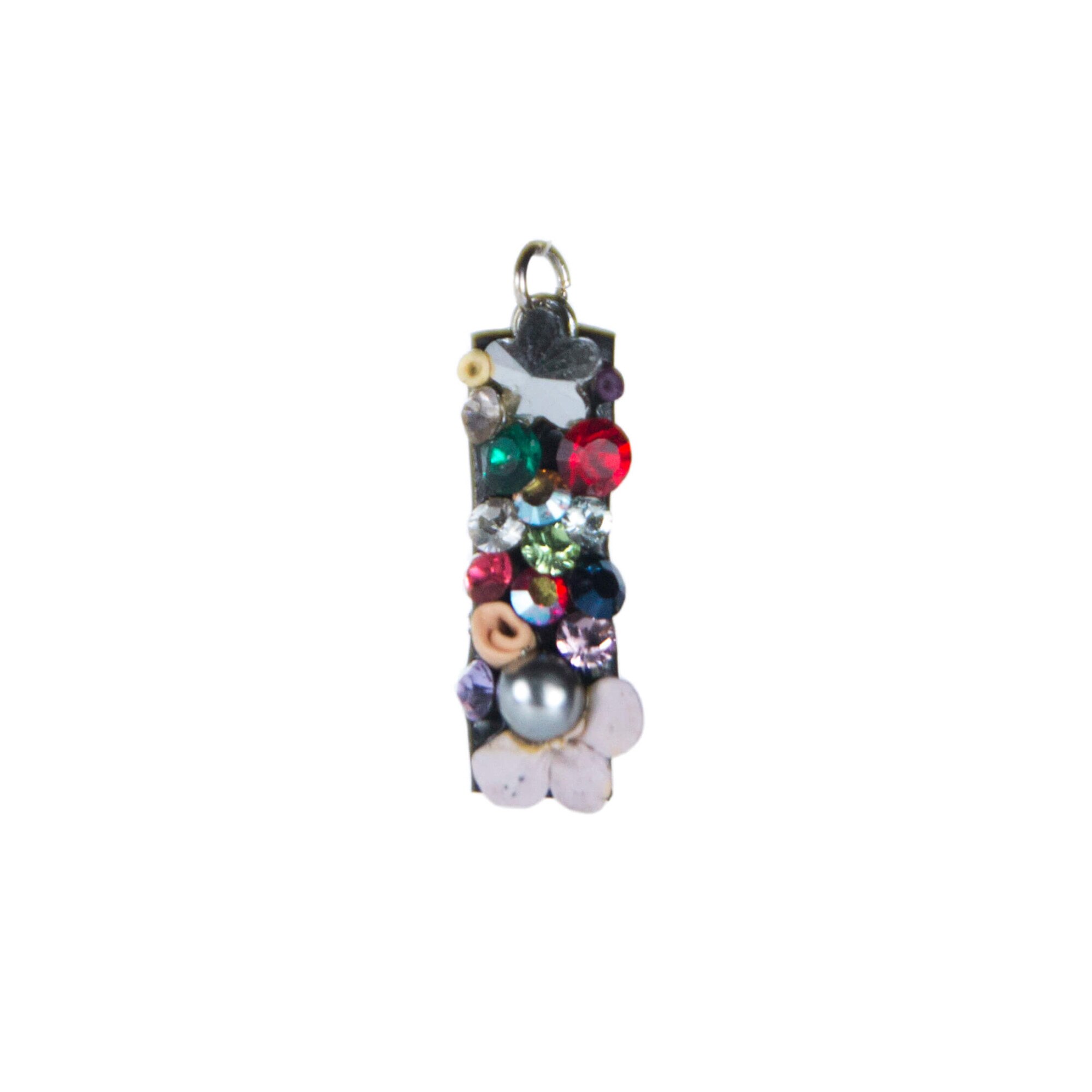 Pandantiv litera cu cristale, Miidefloriart - model I