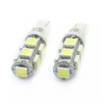 Bec, Led pentru iluminat, portbagal, Ambalaj 2 bucati, Filament W5W, Tensiune 12V, alb xenon Bec, Led pentru iluminat, portbagal, Ambalaj 2 bucati, Filament W5W, Tensiune 12V, alb xenon