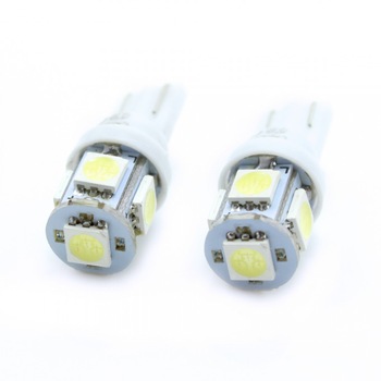 Bec Led pentru iluminat interior, portbagaj, Ambalaj 2 bucati, Filament W5W, Tensiune 12V, alb xenon Bec Led pentru iluminat interior, portbagaj, Ambalaj 2 bucati, Filament W5W, Tensiune 12V, alb xenon