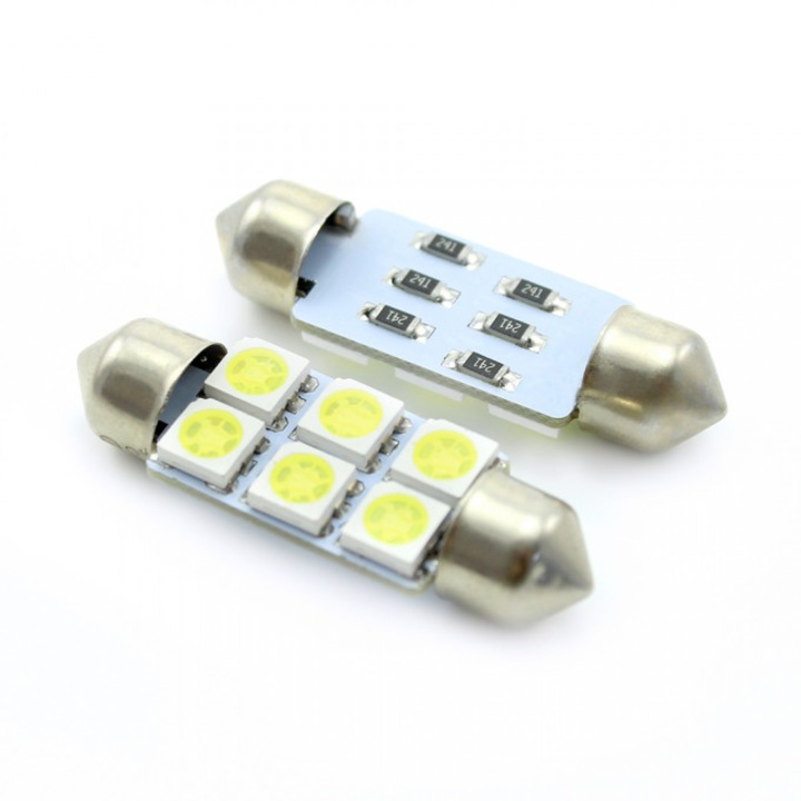 Led Софит крушка, за плафон. рег. номер, Опаковка 2 броя, Филамент C5W ...