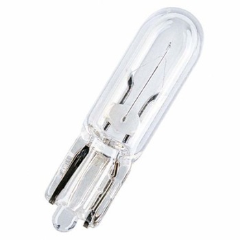 Bec T5 12v 1.2w Set 10 buc Bec T5 12v 1.2w Set 10 buc