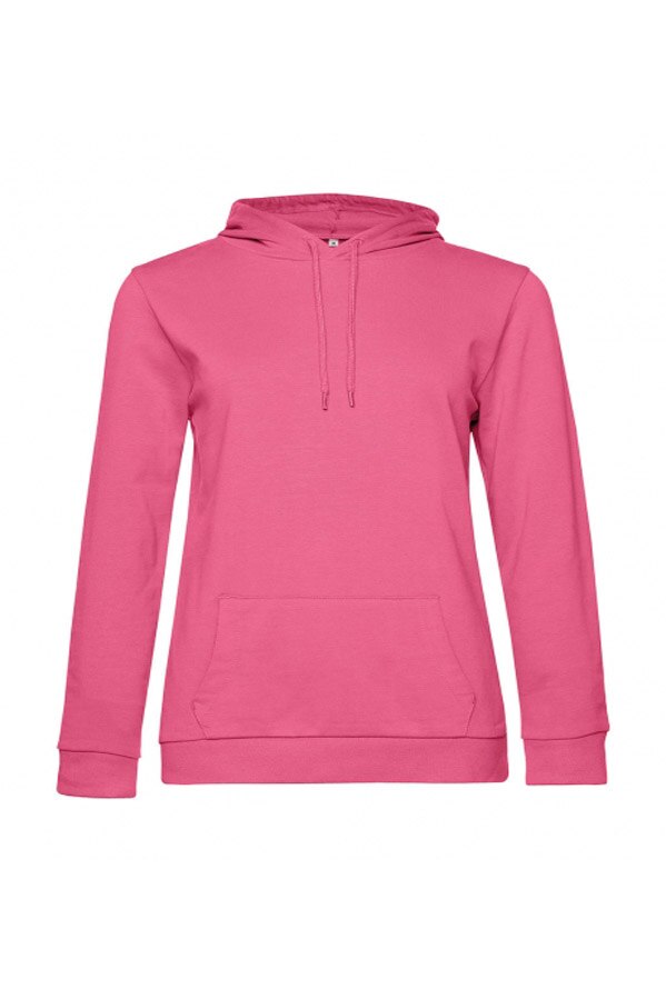 Hanorac dama, French Terry, pink, Light Pink, M