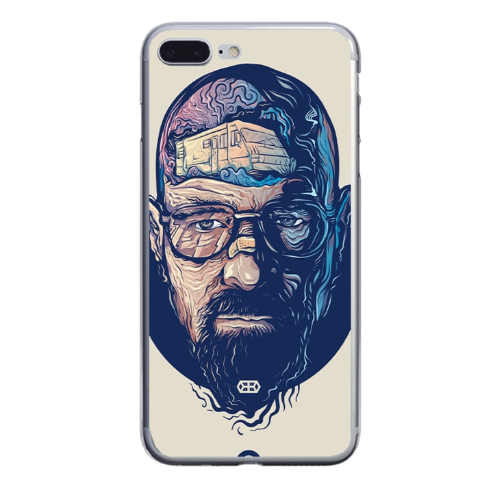 Husa silicon alba iPhone 7 plus Prison Break