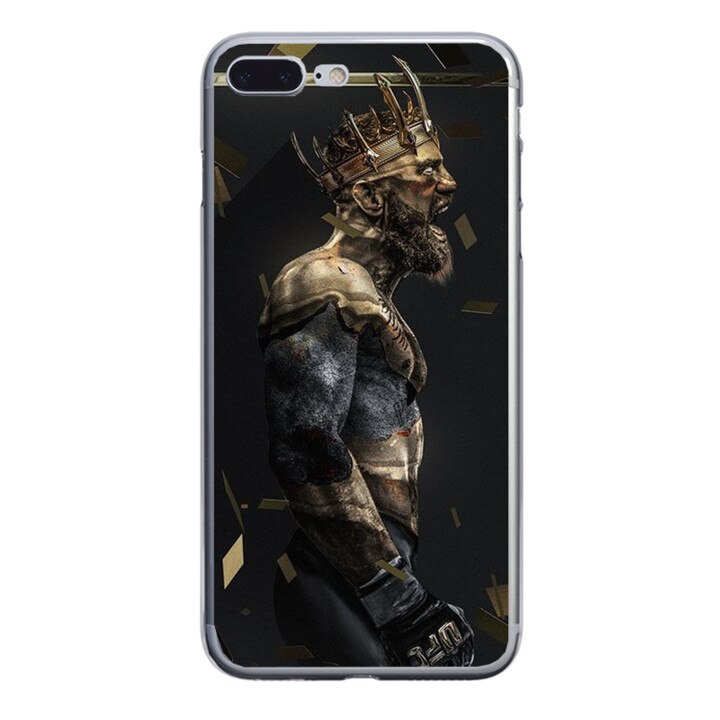 Husa silicon neagra iPhone 7 plus Gold Notorious