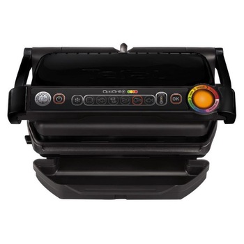 Grill electric Tefal OPTIGRILL+ GC7128/50, 2000W, 6 programe automate de gatit, Senzor automat pentru gatit, Placi detasabile, Negru Grill electric Tefal OPTIGRILL+ GC7128/50, 2000W, 6 programe automate de gatit, Senzor automat pentru gatit, Placi detasabile, Negru