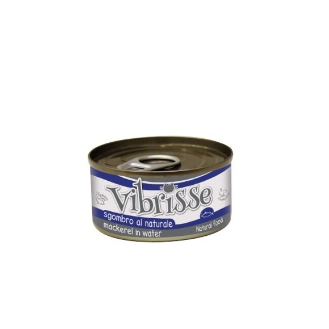 Set hrana umeda pentru pisici, Vibrisse, cu macrou, 6x70 g, A1018778