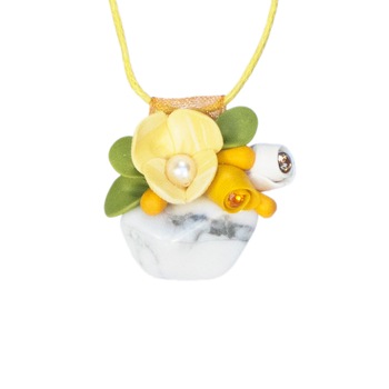 Colier Magnezit mic, Miidefloriart - model 175 Colier Magnezit mic, Miidefloriart - model 175