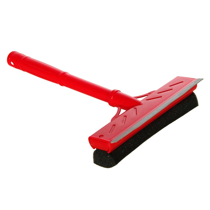 Racleta Geamuri MYONNA, Plastic, 35x22cm, Rosu