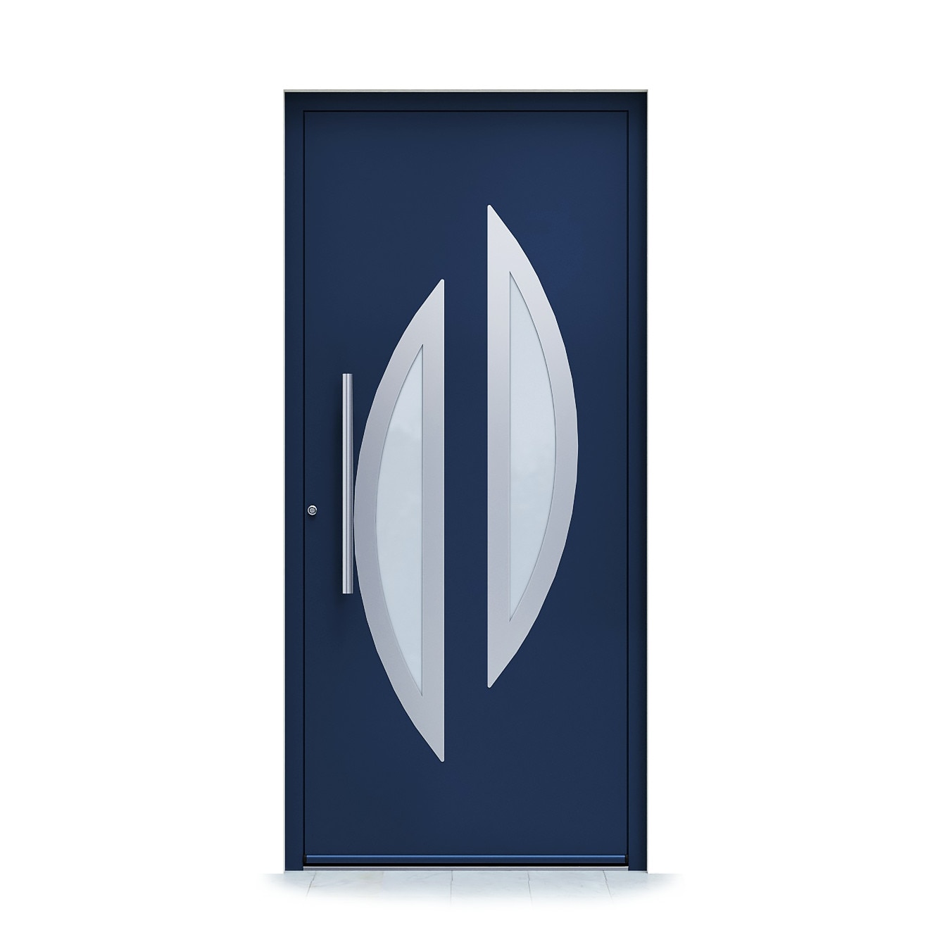 Usa Intrare, TECO, X-44, Aluminiu, 1000 X 2150 mm, Maner tip bara