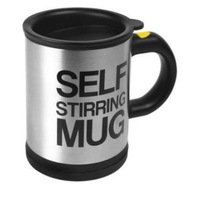 Cana termos inteligenta cu amestecare automata, Self Stirring Mug, alimentare baterii, BRT-1.5