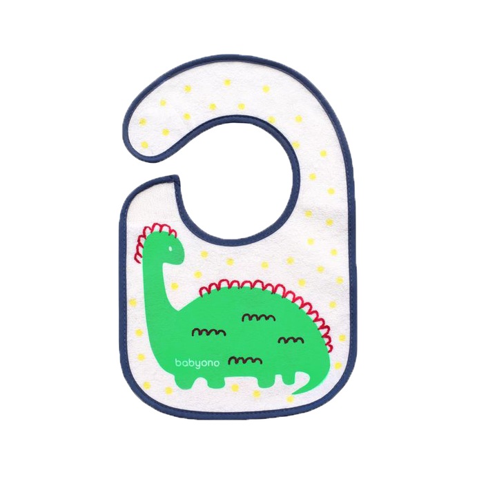 Baveta impermeabila pentru bebelusi BabyOno 831, Multicolor