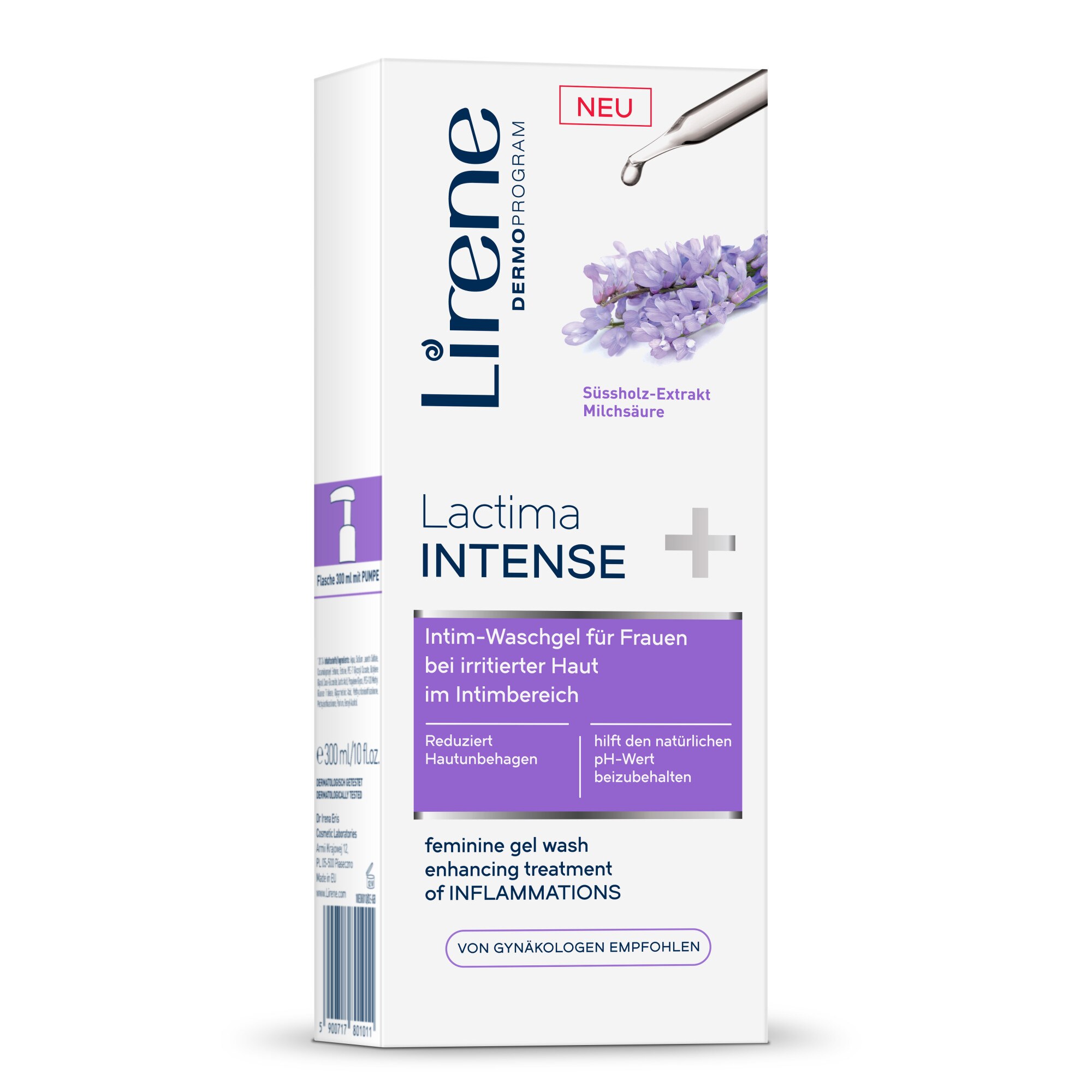 Gel intim LIRENE Lactima Intense+ , 300ml