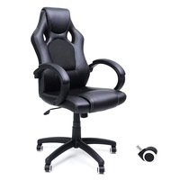 scaun birou directorialscaun gaming design ergonomic confortabil piele ecologica negru imagen 58_0_
0