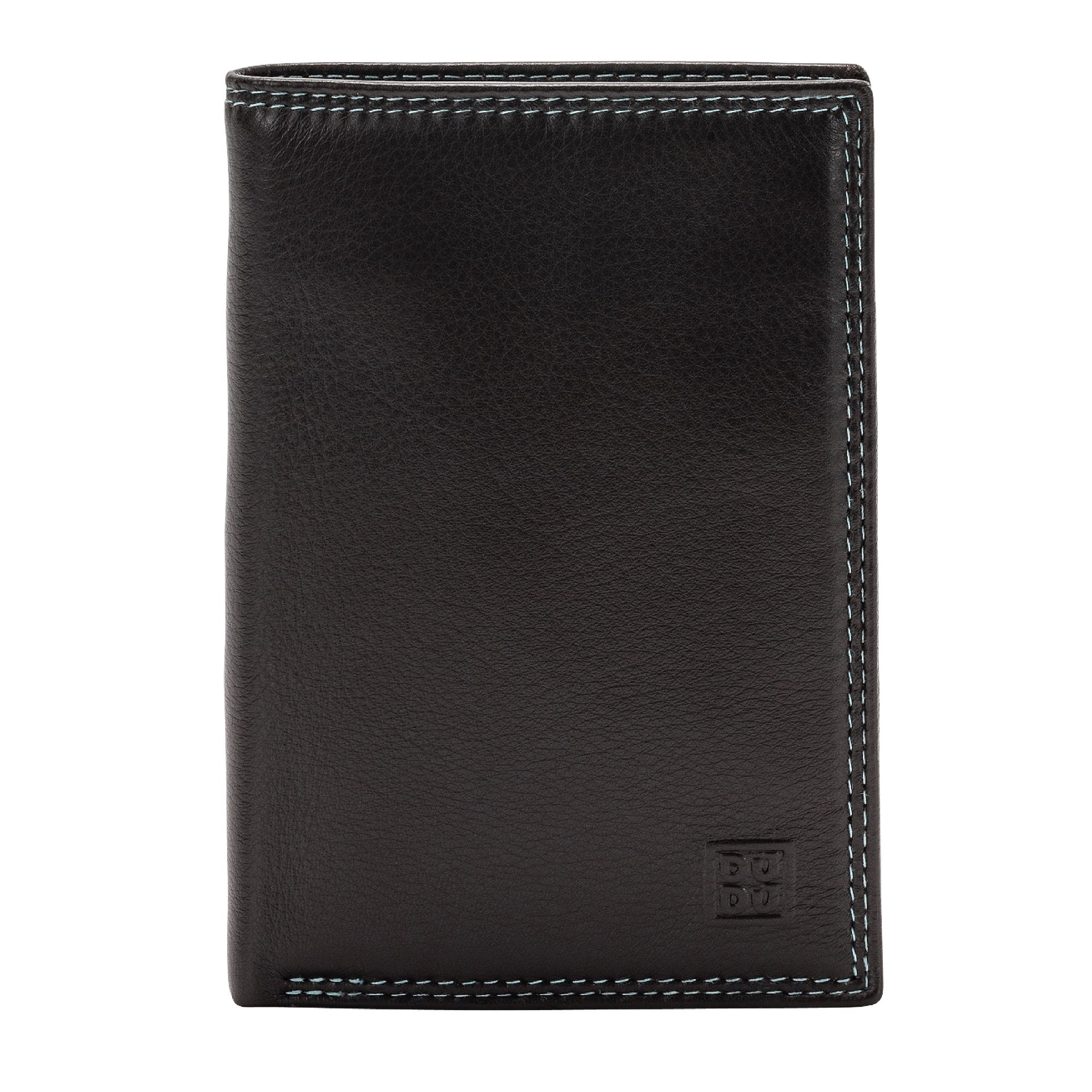 Portofel, DuDu, 534-4714-03, Piele, Maro inchis, 9.6 x 12.8 x 2.5 cm