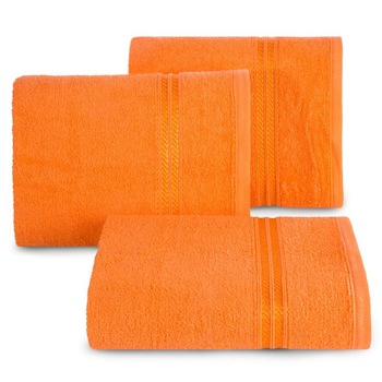 Prosop baie LORI, Eurofirany, 30x50, 100% bumbac, portocale Prosop baie LORI, Eurofirany, 30x50, 100% bumbac, portocale