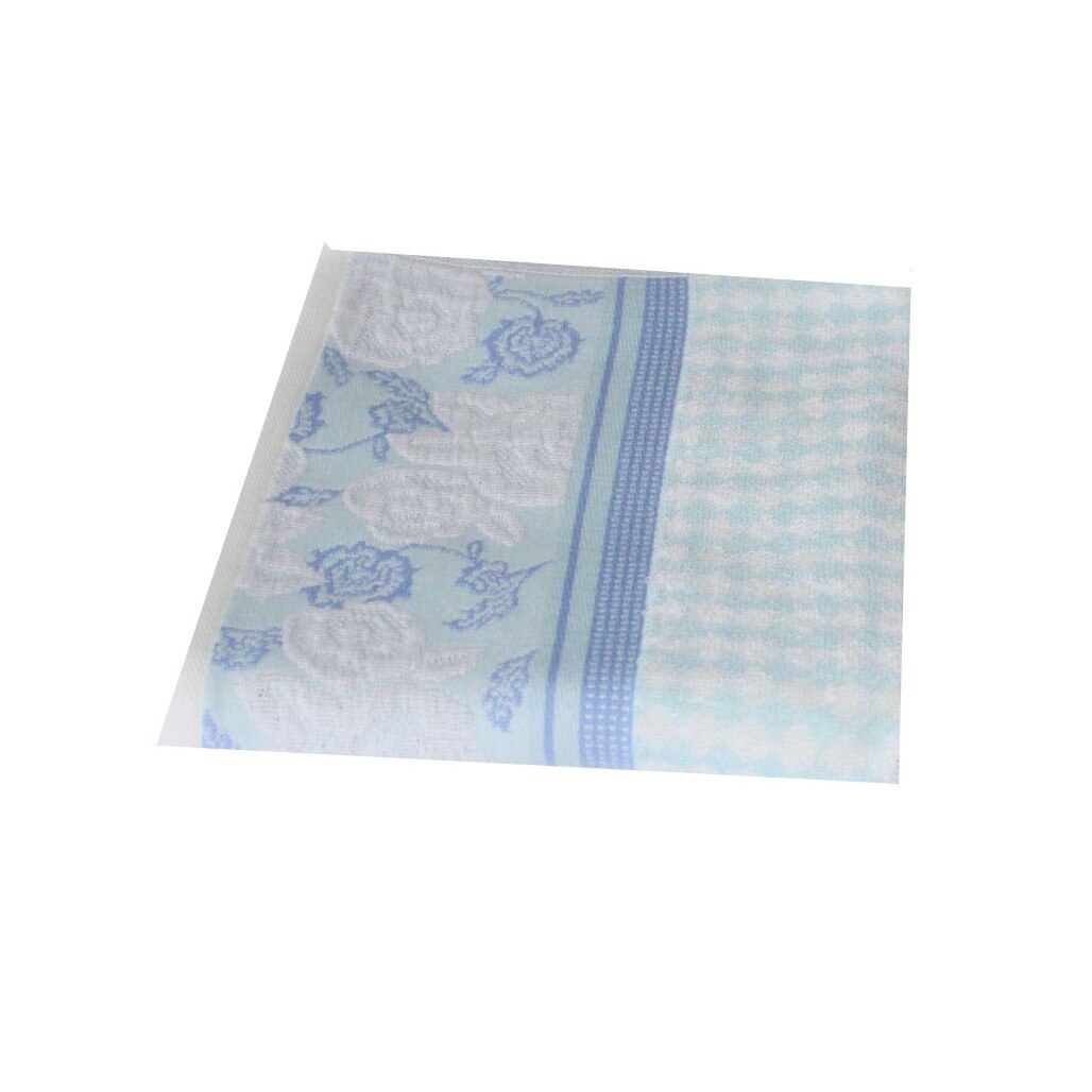 Prosop fata Letya, 50x90 cm, Blue, 100% bumbac