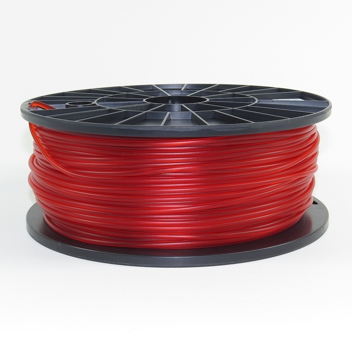 Filament PLA Rosu Translucent 1kg