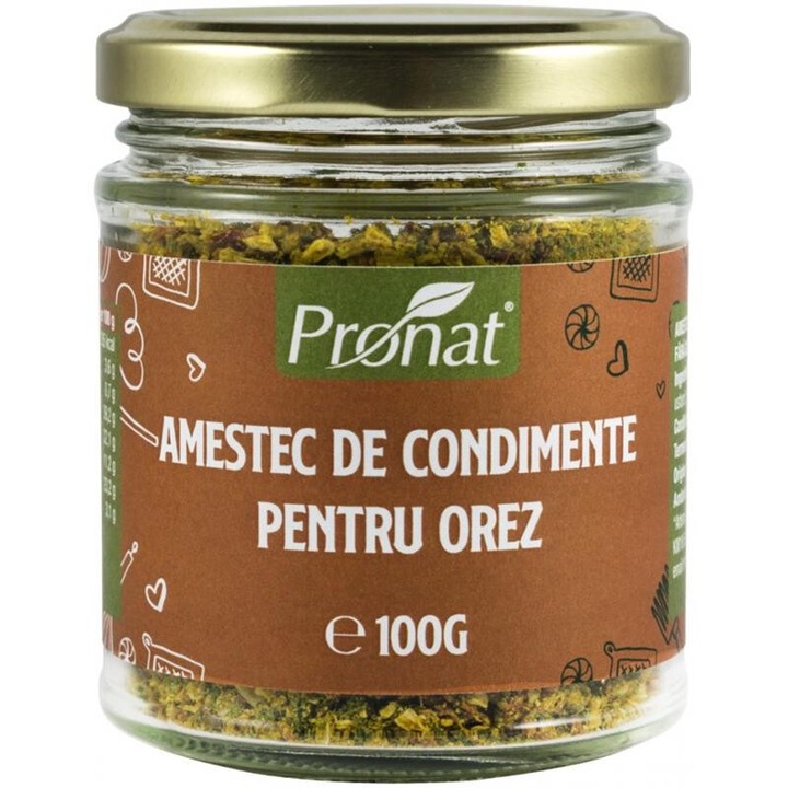 Amestec de Condimente pentru Orez 100gr Pronat