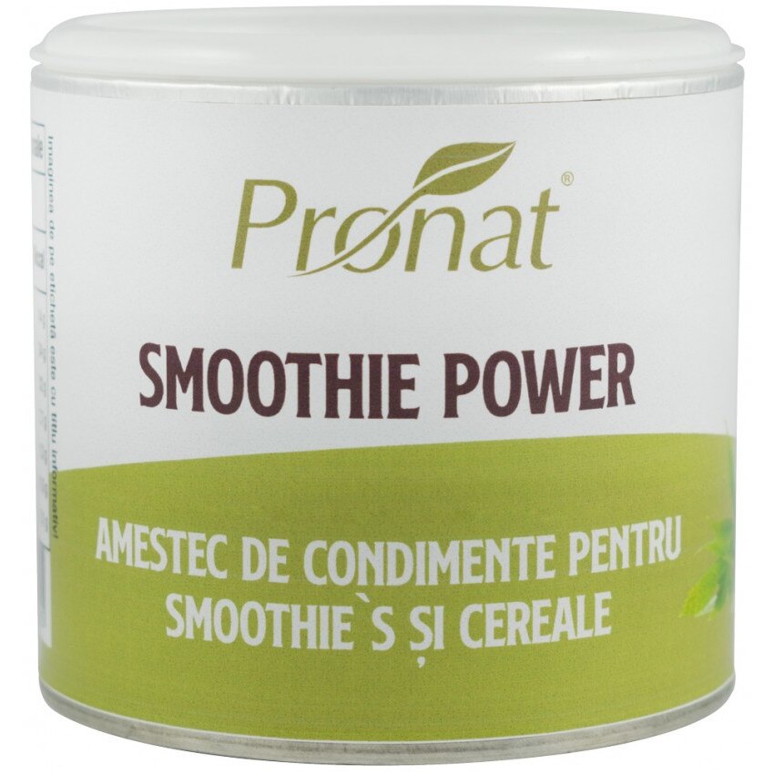 Amestec de condimente pentru smoothie si cereale, smoothie power Pronat 70g