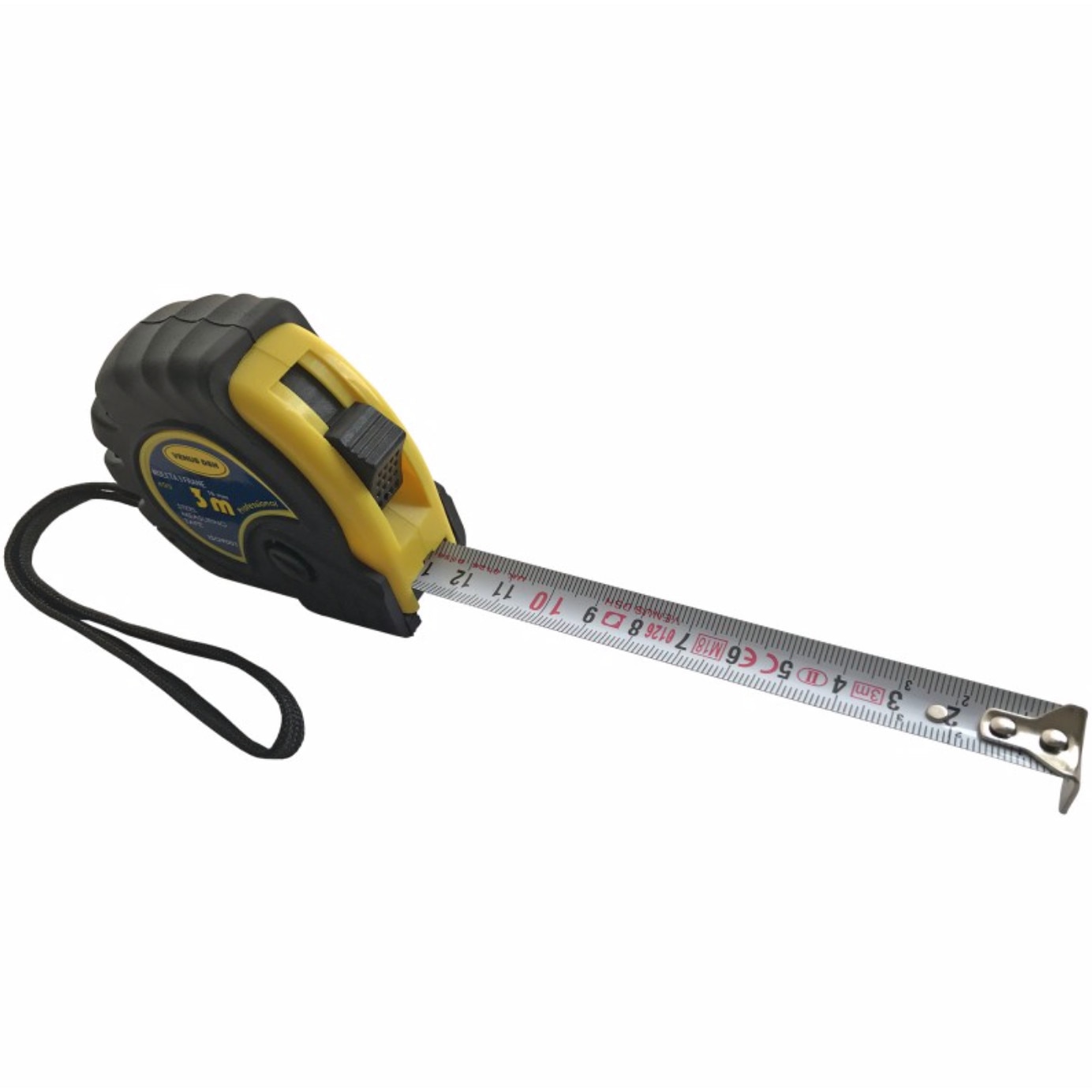 Ruleta, 3 frane , 3 m x 16 mm, clasa de precizie II 3 m