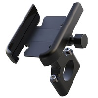 Stand bicicleta telefon Reglabil clema Ghidon universal suport, Pentru iPhone Samsung Huawei Xiaomi Gri