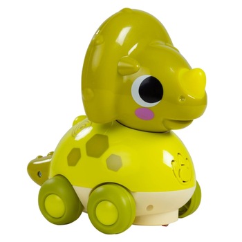 Dinozaur interactiv, Imaginarium, Dino Sound Triceratops, Galben, cu sunete si lumini, 18-36 luni Dinozaur interactiv, Imaginarium, Dino Sound Triceratops, Galben, cu sunete si lumini, 18-36 luni