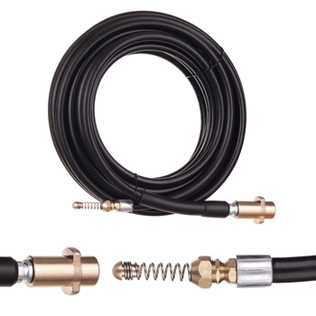 Set pentru curatarea tevilor cu duza pentru spalat cu presiune Karcher, 10 m Set pentru curatarea tevilor cu duza pentru spalat cu presiune Karcher, 10 m