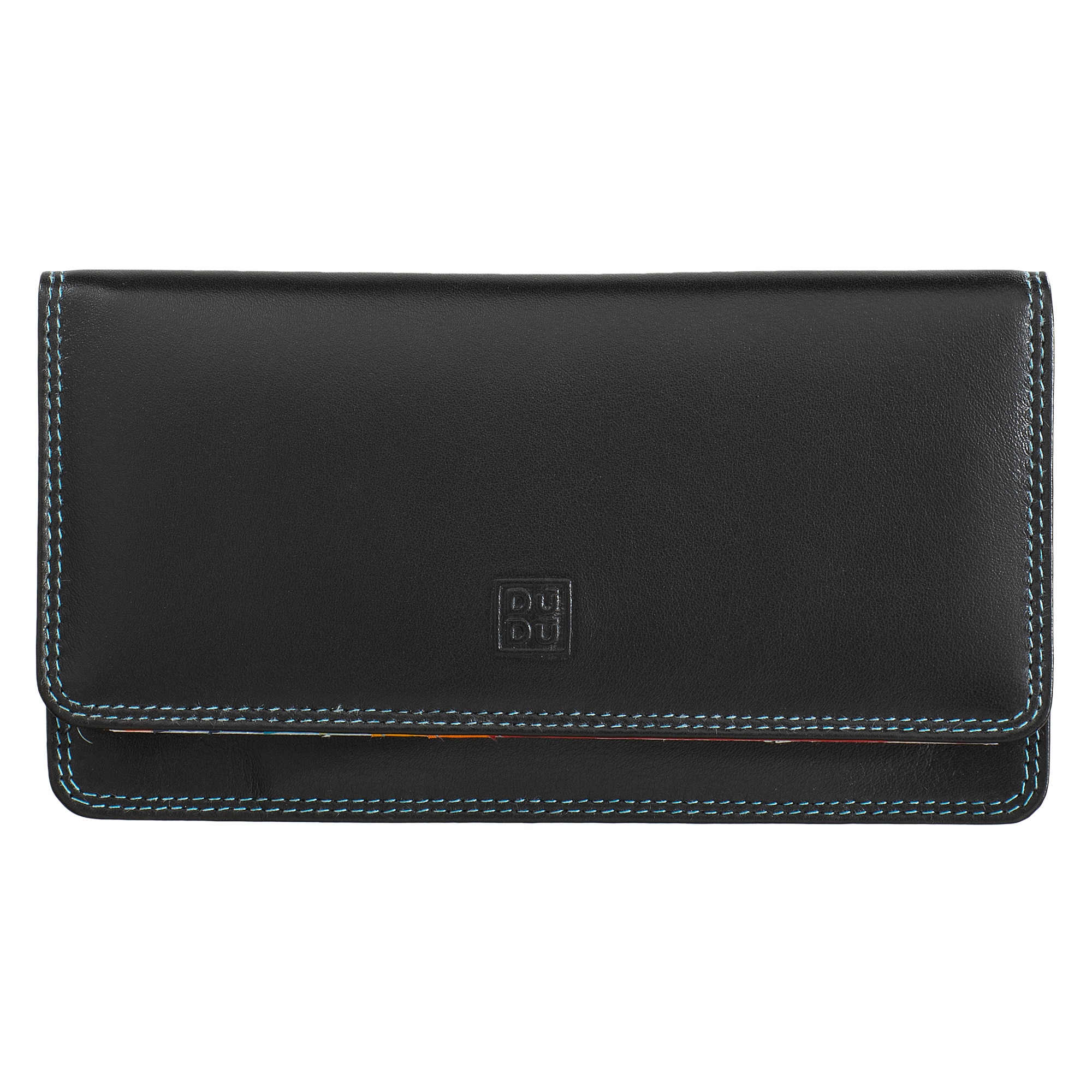 Portofel, DuDu, 534-1162-01, Piele, Compartimentat, Negru, 9.5 x 17.5 x 3 cm