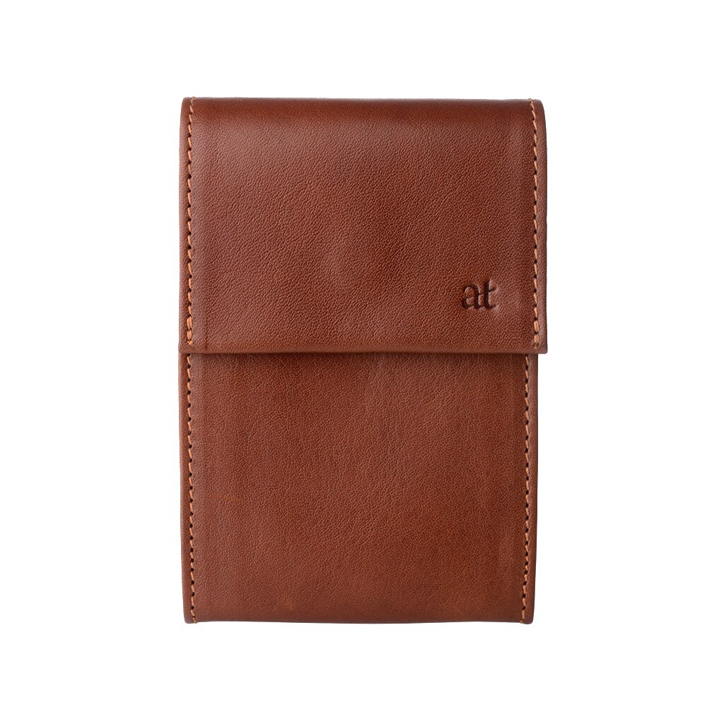 Portofel, DuDu, 599-199-02, Piele, Compartimentat, Maro, 7.5 x 10.5 x 2.5 cm