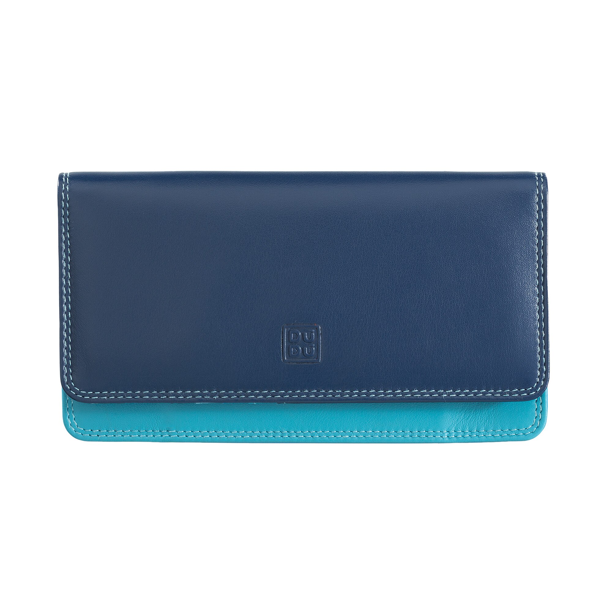 Portofel, DuDu, 534-1162-14, Piele, Compartimentat, Albastru, 9.5 x 17.5 x 3 cm