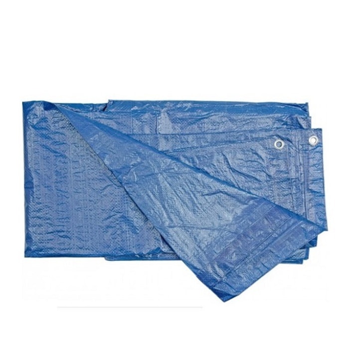 Ponyva vízhatlan 2 × 3 m kék 65g / m2