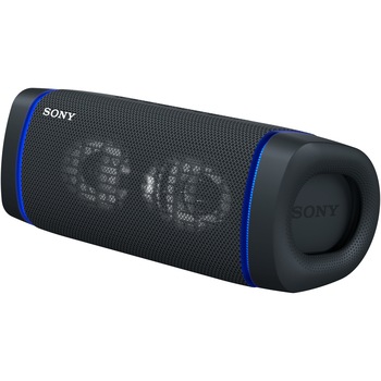 Boxa portabila Sony SRS-XB33B, Extra Bass, Efect de lumini, Rezistenta la apa IP67, Bluetooth 5.0, NFC, Autonomie 24 ore, Microfon, USB Type-C, Negru Boxa portabila Sony SRS-XB33B, Extra Bass, Efect de lumini, Rezistenta la apa IP67, Bluetooth 5.0, NFC, Autonomie 24 ore, Microfon, USB Type-C, Negru