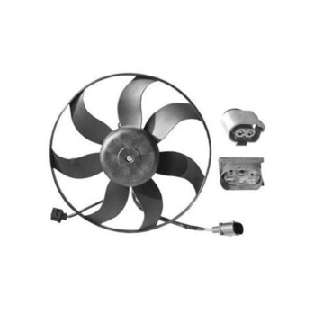 Ventilator radiator AUDI A3 Sportback 8PA TYC 837-1011 Ventilator radiator AUDI A3 Sportback 8PA TYC 837-1011