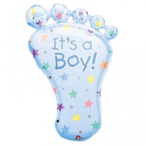 Balon folie, in forma de talpa, It's a boy