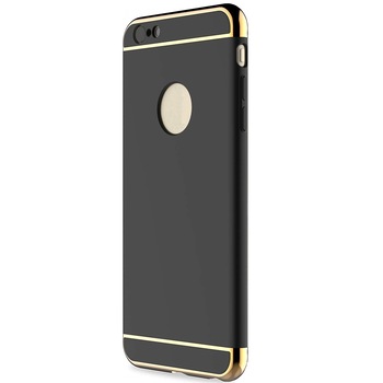 Husa Samsung Galaxy Note 10 Plus, MyStyle Elegance Luxury 3in1, Negru Husa Samsung Galaxy Note 10 Plus, MyStyle Elegance Luxury 3in1, Negru