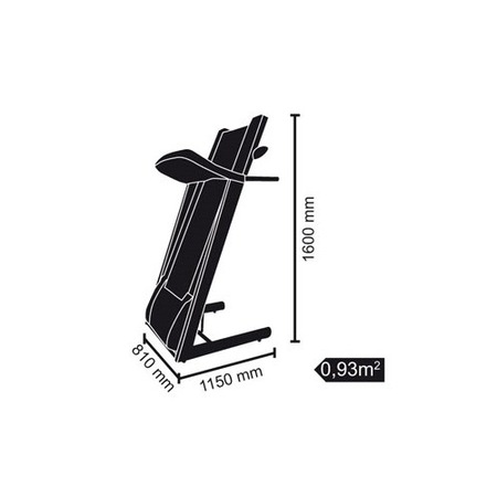Banda Alergare TOORX TRX 65 S Evo, Motor 4 CP, Centura piept puls inclusa, Greutate utilizator 130 Kg, Inclinatie 14%, Viteza 20 km/h, Suprafata de alergare 142 x 50 cm, Garantie pe viata cadru metalic, Garantie motor 3 ani